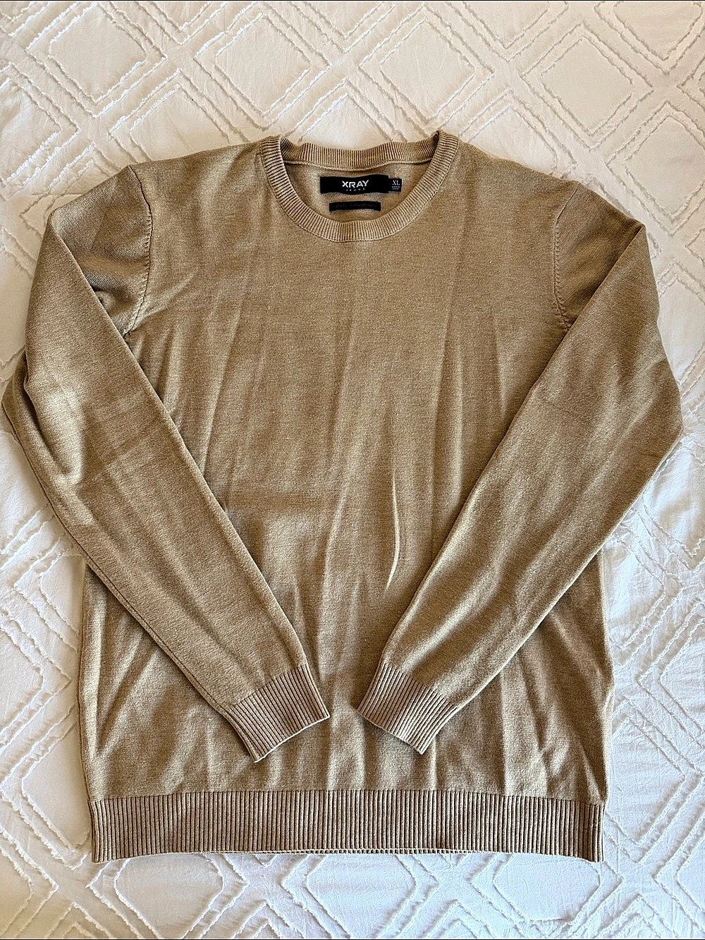 XRAY Jeans Crewneck Sweater in Brown Size XL Like New